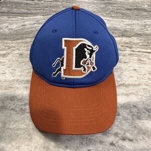 Durham Bulls Hat Adjustable Blue Brown Logo Minor League
